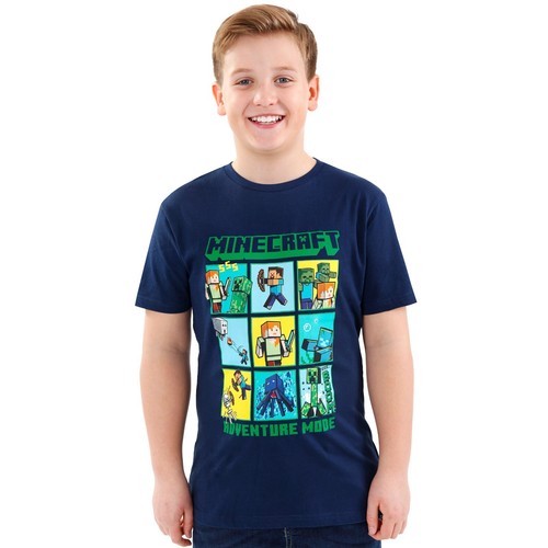 Minecraft shirt kinder - i,
