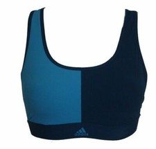 BIKINI  DQ3197 OBERTEIL ADIDAS PERFORMANCE BLAU TÖNE SPORT  70 B NEU