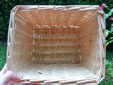 Aufbewahrungskorb aus Weide Regalkorb Schrankkorb Regalhelfer Weidenkorb Neu #5