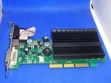 INNO3D GeFORCE 6200 256MB AGP 8X DDR2 GRAFIKKARTE VGA DVI S-VIDEO # GK2895