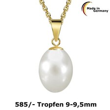 585 ECHT GOLD *** Perlen Anhänger Kettenanhänger, Kette