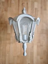 Wandlampe Außen Antik nostalgisch Metall Glas Rustikal