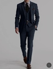 *NEU* Tweed Tuxedo Herrenanzug