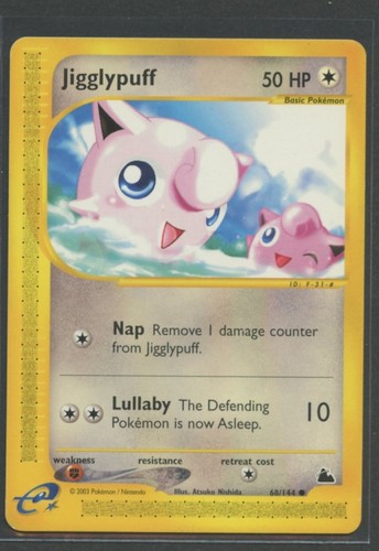 Jigglypuff skyridge 144 - skyridge, 68/144