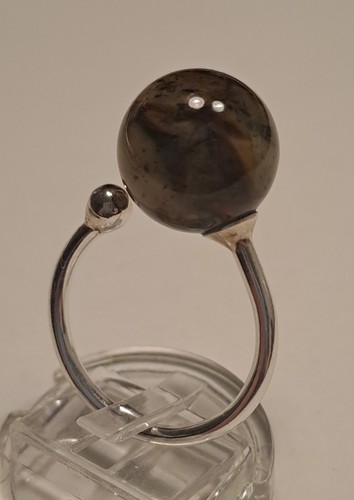 Wunderschöner silberner ring - silberner,