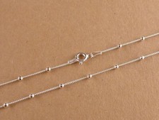 Kette 925 Sterling Silber Kugelkette Kugeln Kugel Halskette Panzerkette 36 - 60