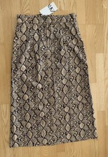 Zara Snake Print Maxirock