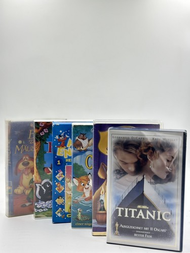 Walt disney videokassetten - disney,