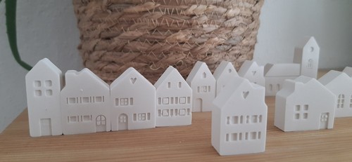 Deko stadt mini haus - deko, 🏡