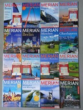 16 Merian – Hefte , Konvolut aus verschiedenen Jahrgängen (inkl. Beilagen)