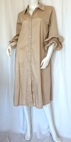 Volant hemdblusenkleid - volant,