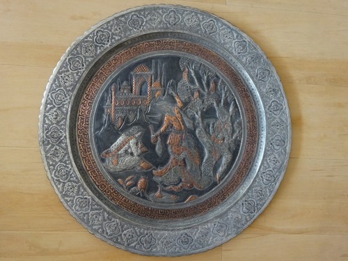 Teller kupfer verzinnt - teller,