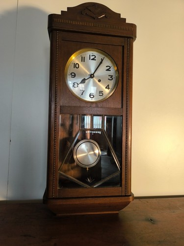 Antike lauffer wanduhr - antike,