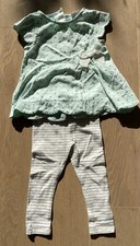 Baby Kleid mit Leggings Set