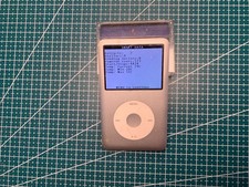 silver ipod classic 6 80gb