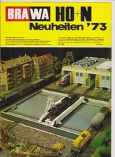 Brawa Neuheiten '73. H0 + N. Brawa-Schiebebühne H0; Brawa-Ladestraße / u.a. (Far
