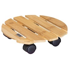 WAGNER Pflanzenroller Topfroller BAMBOO Bambus rund/eckig, TK 100kg - Varianten