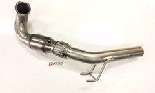 Golf 7 GTI 3" 76mm Downpipe mit 200 cpsi E Prüfz. Kat Sportkat 