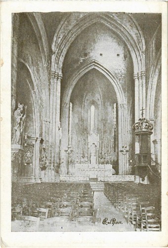 Cpa forcalquier interieur - cpa,