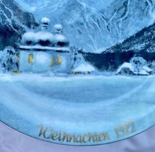 Großer Weihnachts-Teller, von