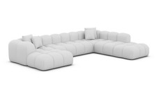 Sofa Leder Wohnlandschaft