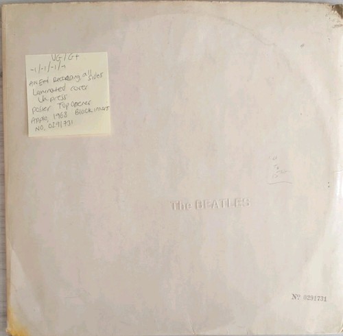 The beatles white - white, vinyl