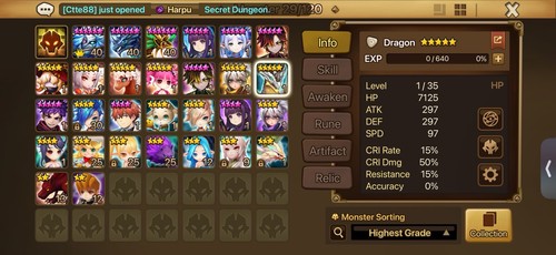 Summoners war starter - war, 2