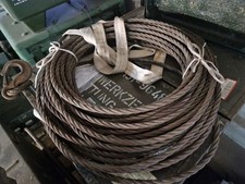 Stahlseil für   Bw Greifzug Hebezug  Bundeswehr Forst Motorsäge 