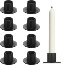 8 Stück Schwarz