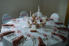 Tischdeko Hochzeit Set für 10 Tische mit Trockenblumen