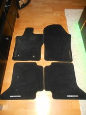 original Ford Ranger Platinum Fußmatten schwarz Velour Metallschild Set