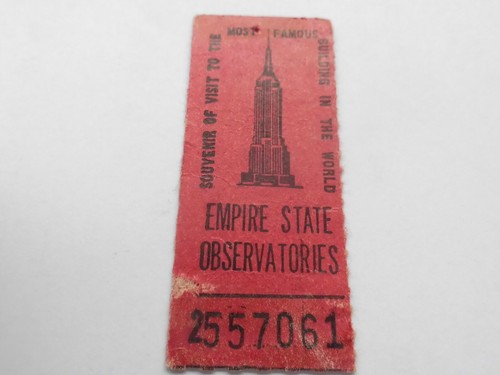 Empire state building ticket - empire,