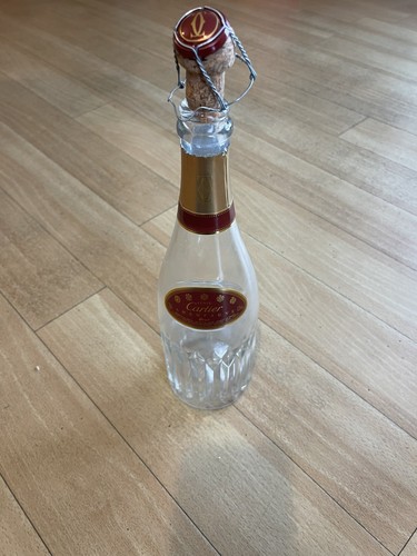 Cartier sektflasche mit korken - cartier,