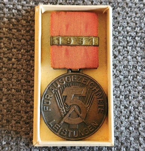 Auszeichnung ddr medaille - auszeichnung,