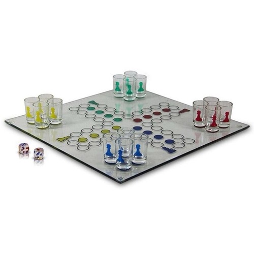 Glas trinkspiel drinking ludo - glas,