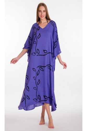 Maxi kleid kaftan style mit - style,