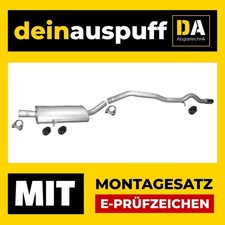 Auspuffanlage für Mercedes