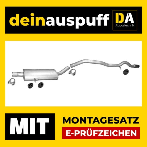Auspuffanlage für mercedes - für,