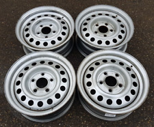 4 x Stahlfelgen für Bauwagen, Wohnwagen, Anhänger 5,5Jx14H2  5x112 ET30 #22782