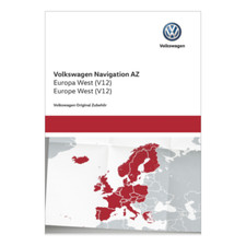 Navigations-Update für RNS 315, "AZ Europa West" (V12), SD-Karte