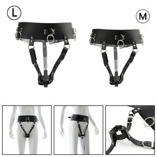 PU Leder Harness Strap on