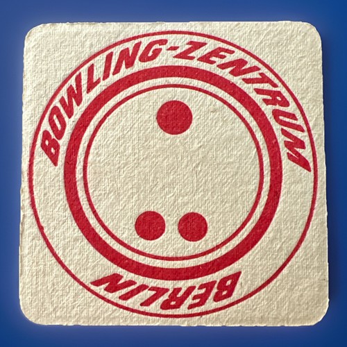 Bierdeckel bowling zentrum - -,