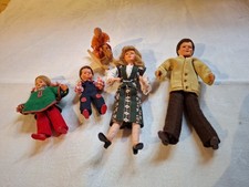 70jahre Biegepuppen Puppenstube Familie