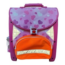 Sammies Schulranzen Mädchen Herz Motiv + Federmäppchen Piraten Schule Set