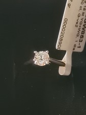18 Kt WG+ YG Ring , 0,5ct