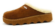 Rohde Foggia Damenschuhe Hausschuhe Pantolette Braun Freizeit