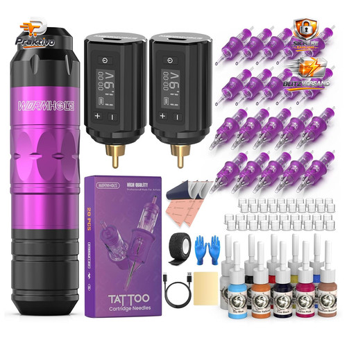 Tattoo maschine set drahtlos - tattoo,