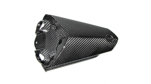 Carbon soziusabdeckung - mh,