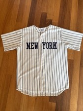 New York  Vintage Baseball-Trikot, Größe Xxl