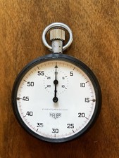 Vintage Heuer Stoppuhr Leonidas 7700 stop watch stopwatch Chronograph swiss made